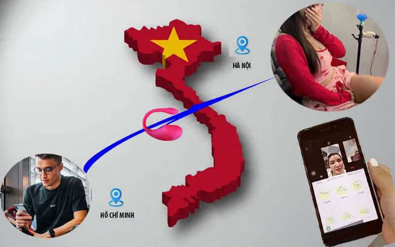 Điều khiển trứng rung Vibrator từ xa